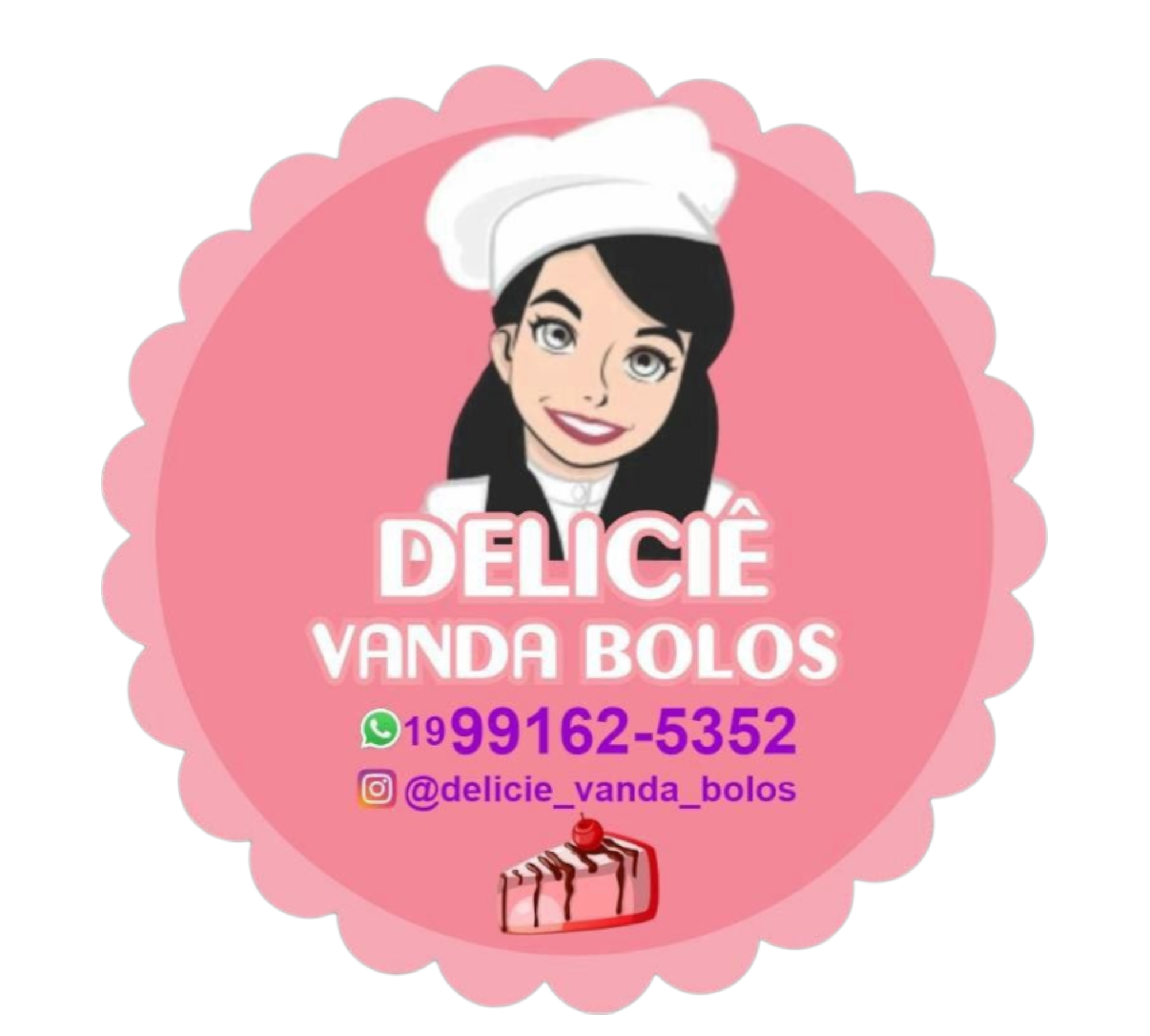 Logo Delicie Vanda Bolos